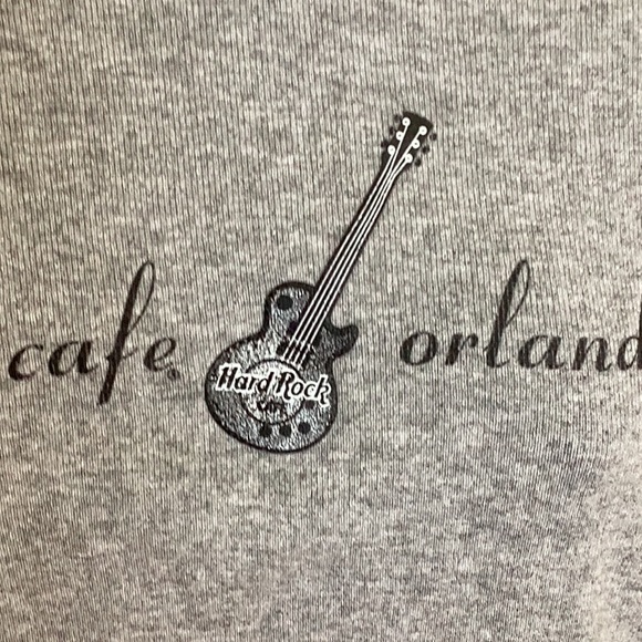 Hard Rock Cafe Orlando long sleeve gray t-shirt, size Medium. Never worn. NWOT - Picture 5 of 13